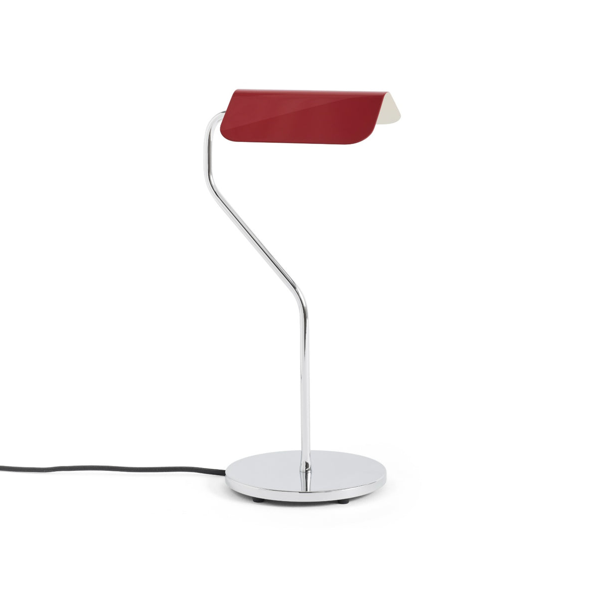 Apex - lampada da tavolo, Rosso Scuro