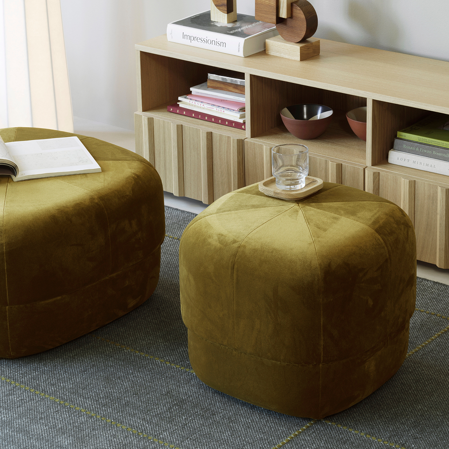 Circus Pouf Velour