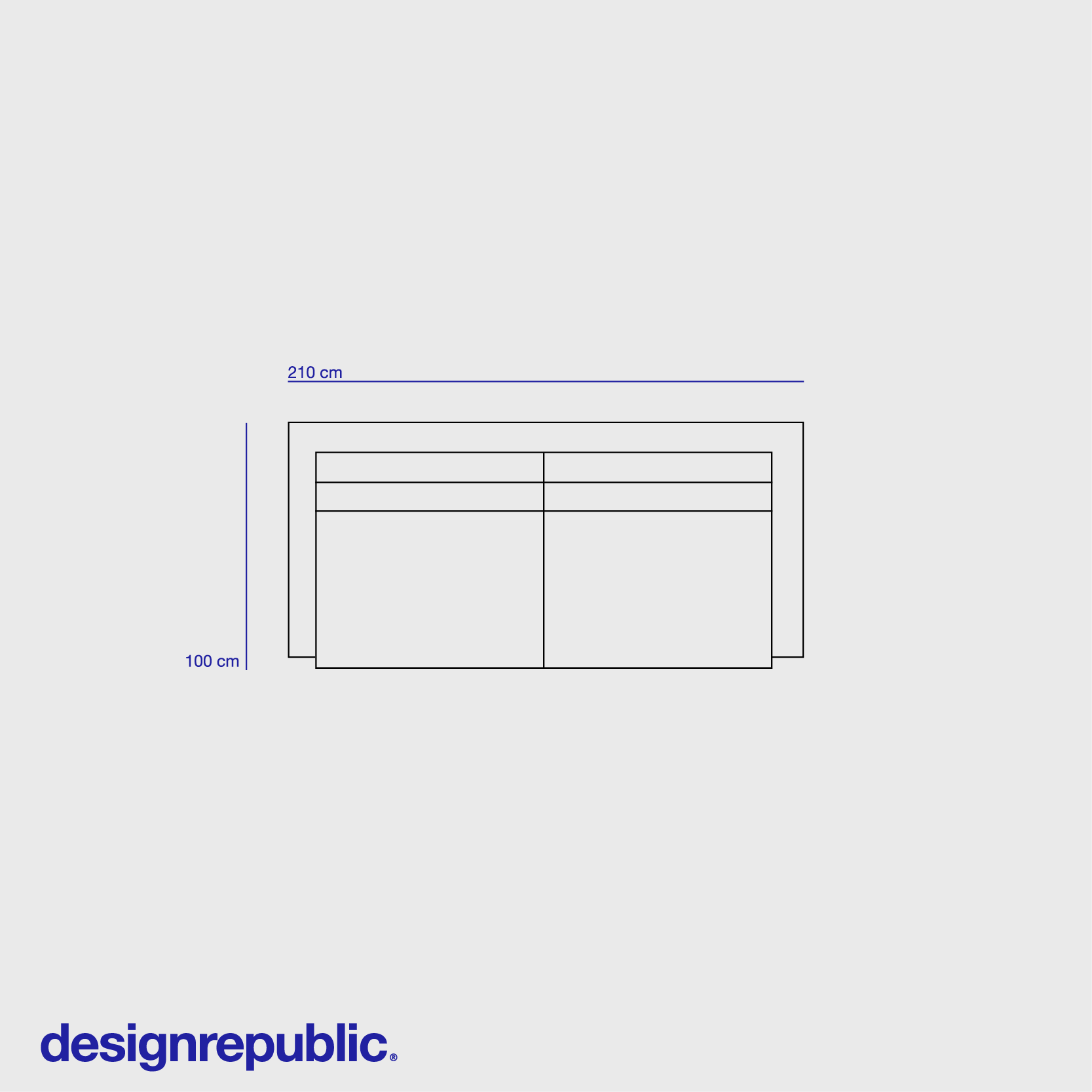 Sofa cockpit with wheels