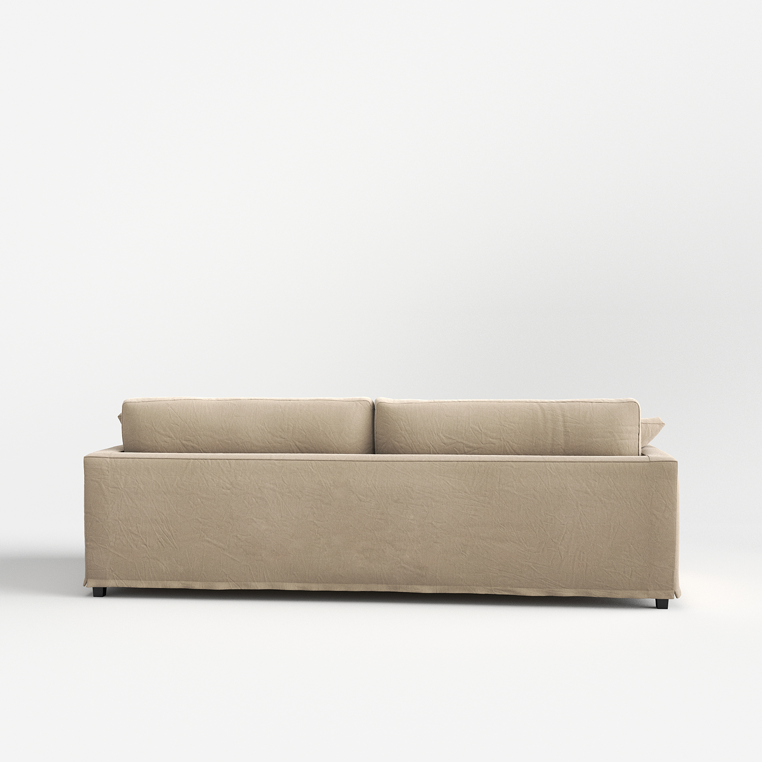 Sofa cockpit with wheels