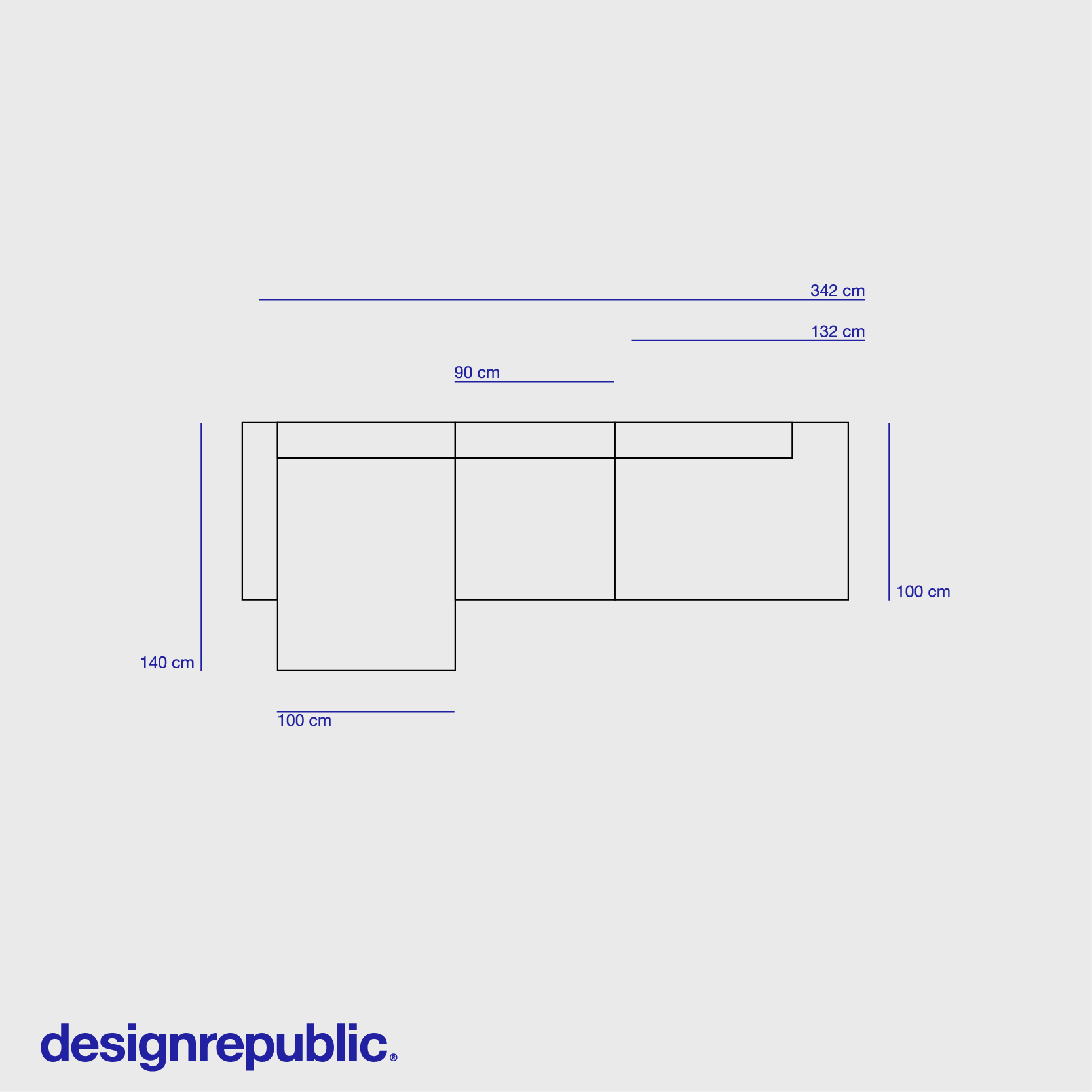 Ugo divano modulare comp. 2