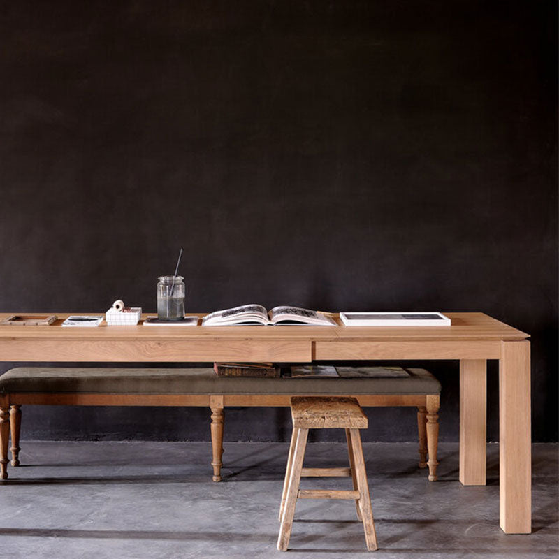 Slice extendable table