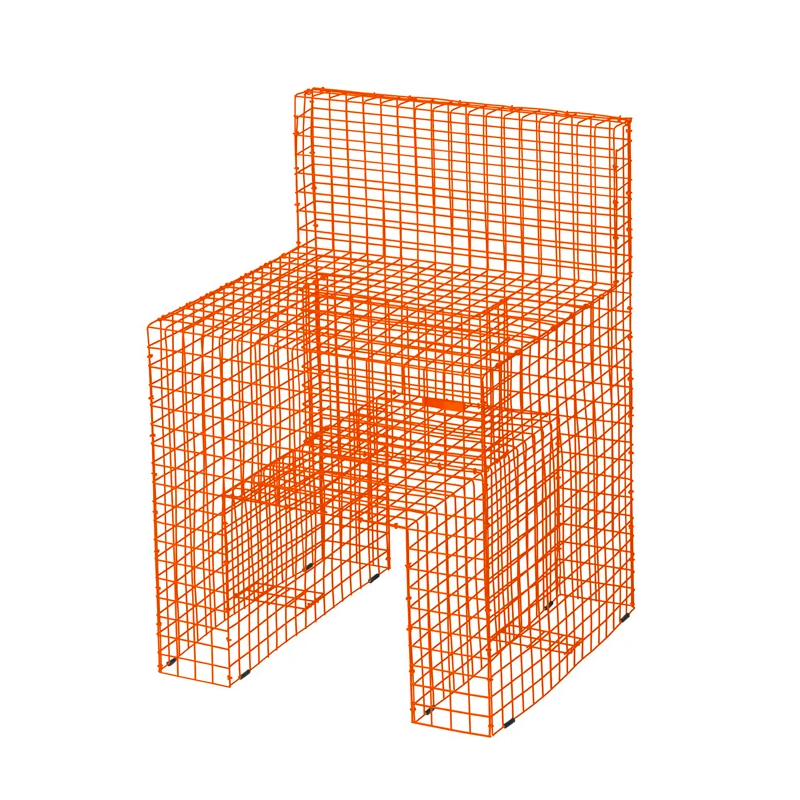 Wire Chair Low