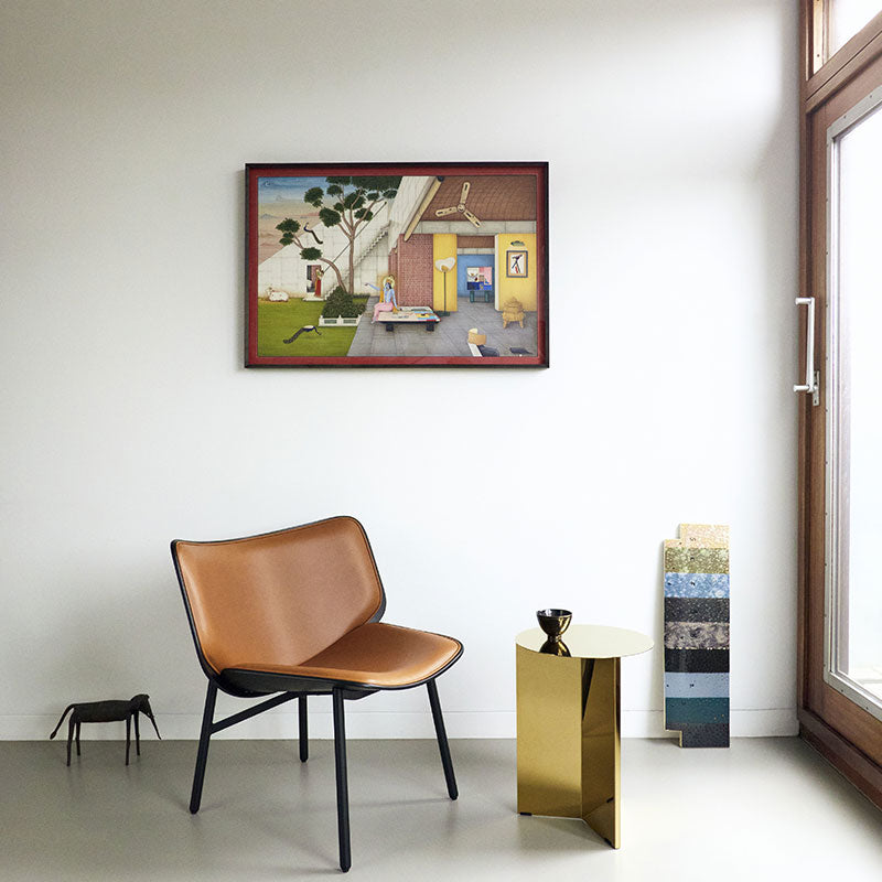 Slit Table Round High