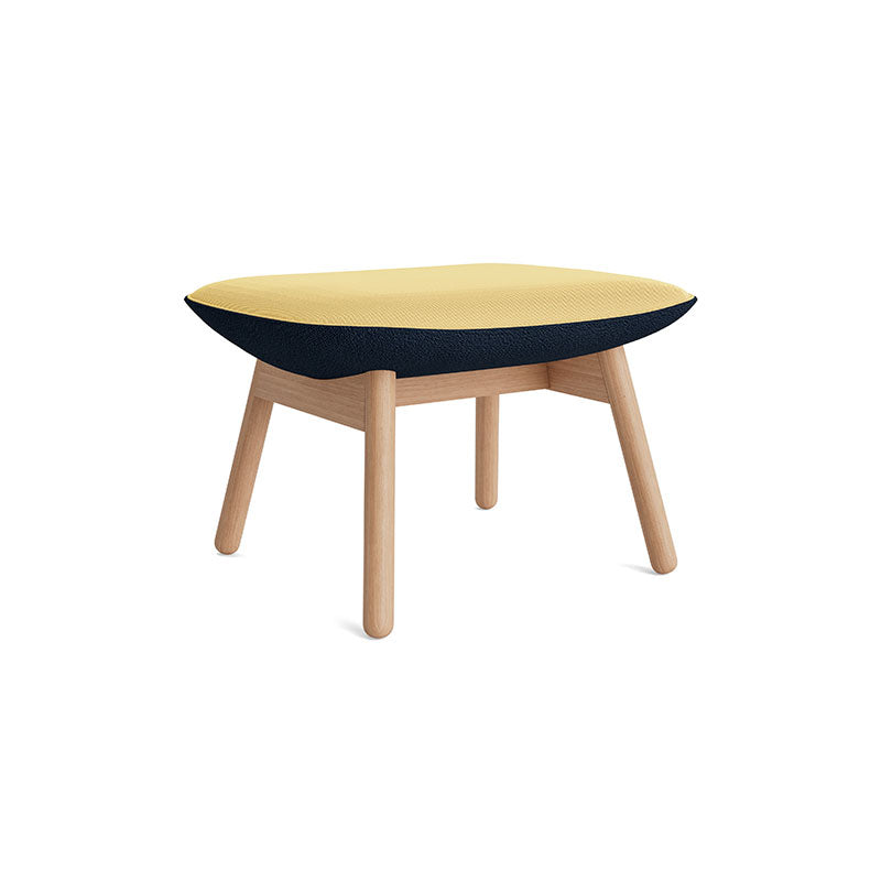 Uchiwa Ottoman - Oak base