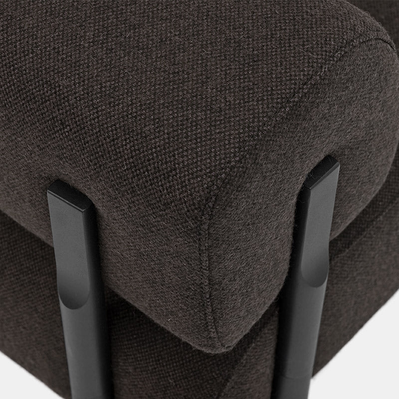 2-seater pole with armrests