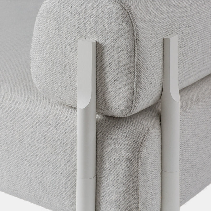 2-seater pole with armrests