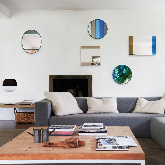 Specchio Vitrail rotondo