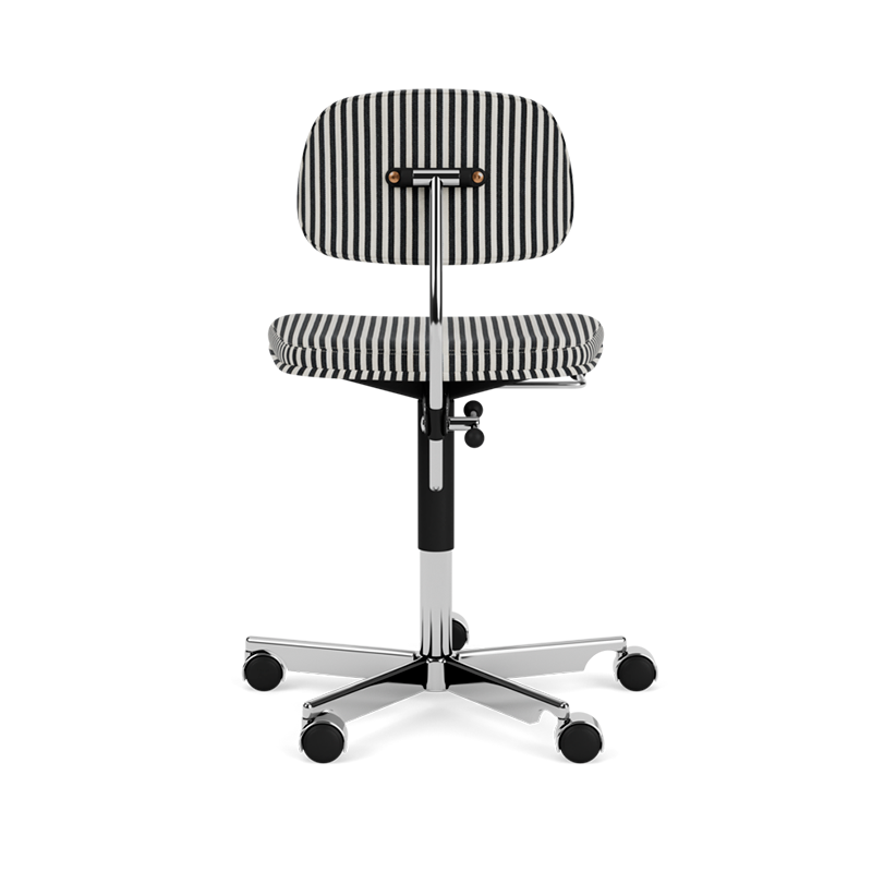 Kevi 2534U Chair with wheels - padded