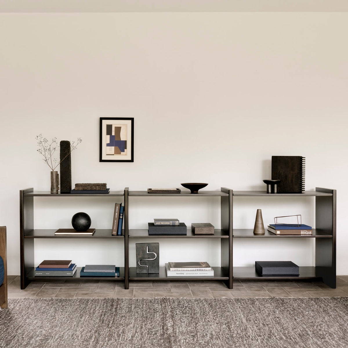 Mortise Low Bookcase