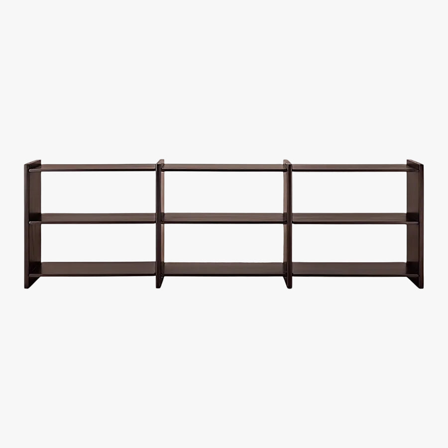 Mortise Low Bookcase