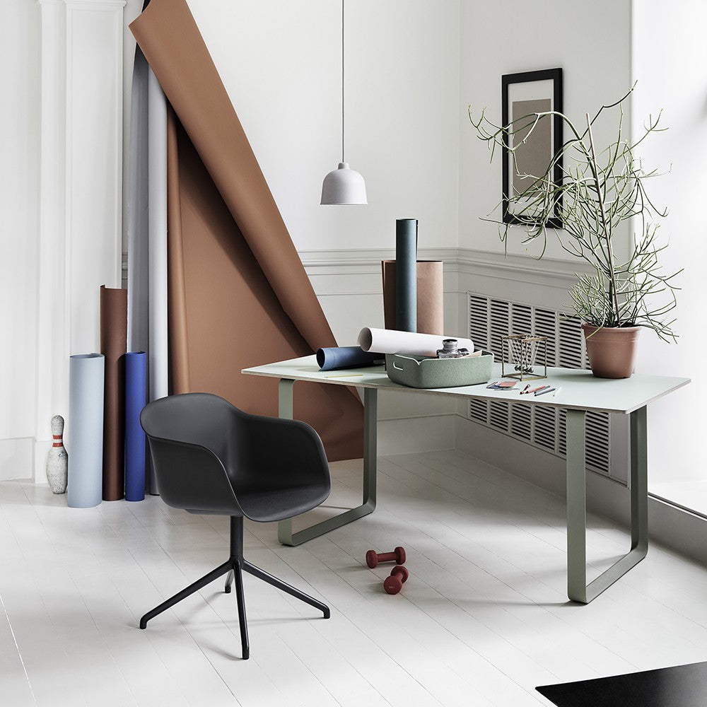 Fiber Armchair - Base girevole