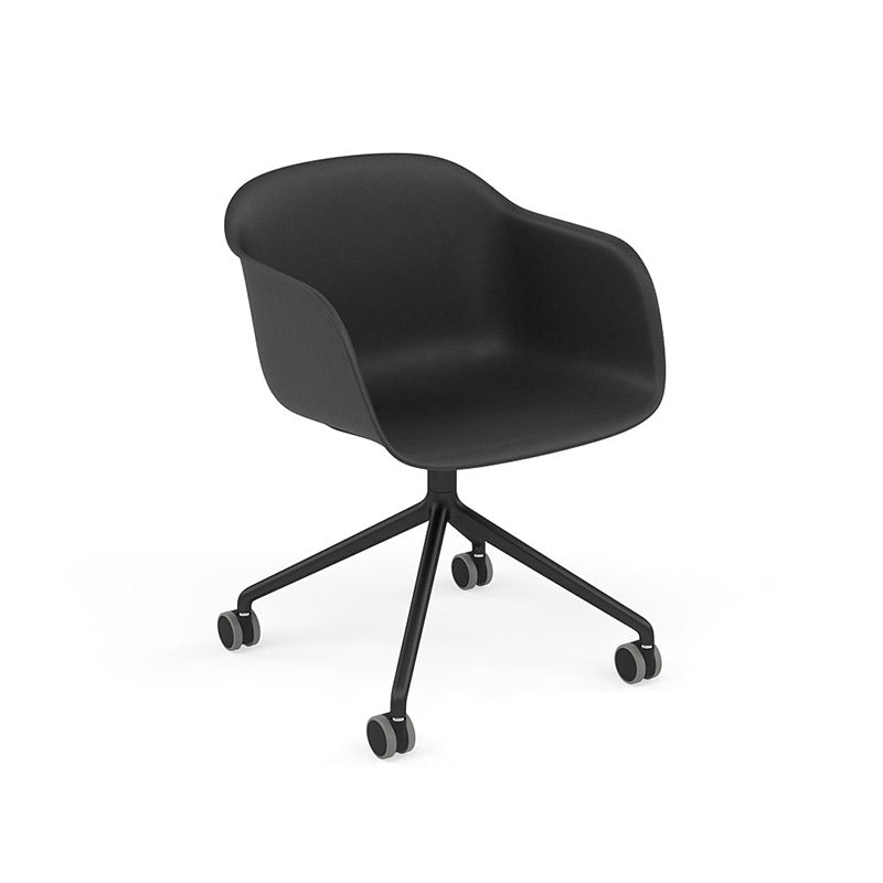 Fiber Armchair - base girevole con ruote