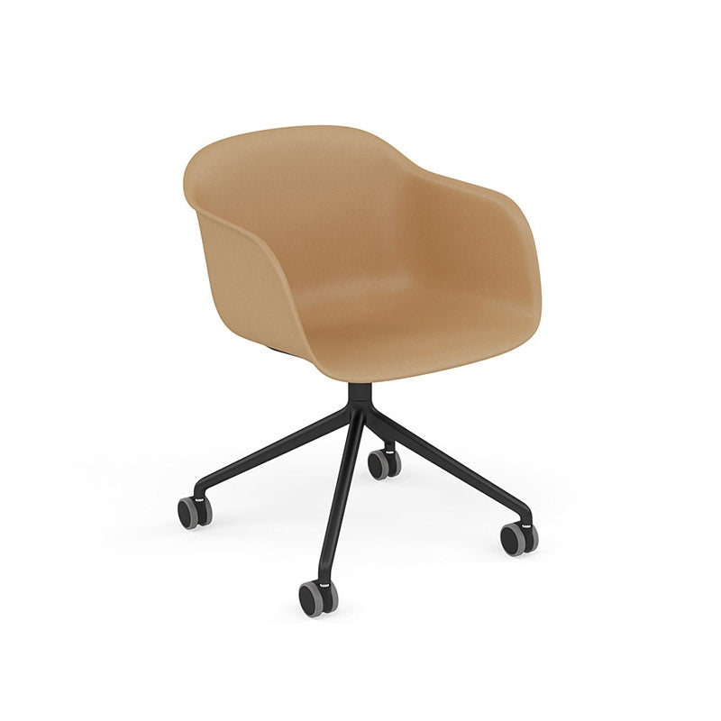 Fiber Armchair - base girevole con ruote