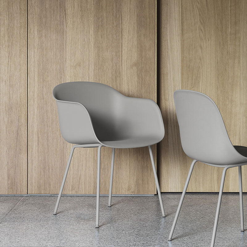 Fiber Armchair - Tubular Base