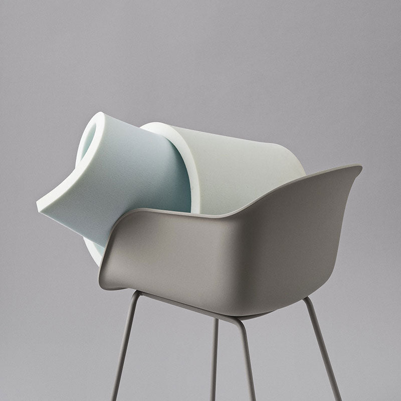 Fiber Armchair - Tubular Base