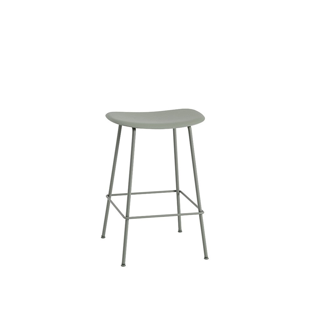 Fiber Counter/Bar Stool - Base tubolare