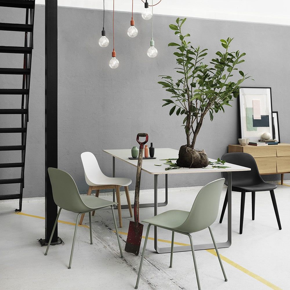 Fiber Chair - Base in legno