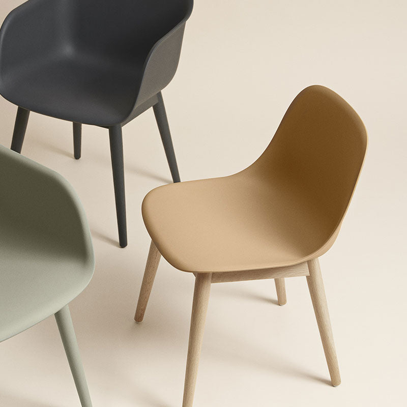 Fiber Chair - Base in legno
