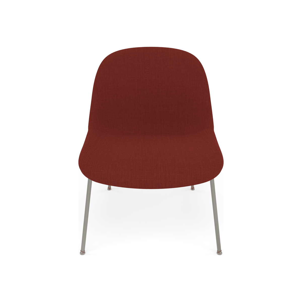 Fiber Soft Lounge Chair Muuto Remix 566 base grigio