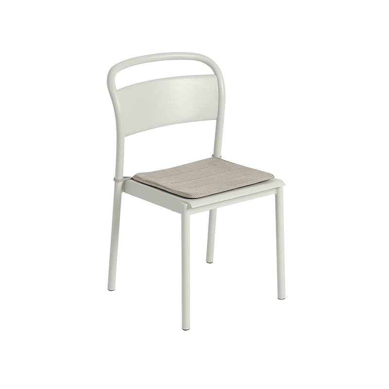 Linear Steel Chair - cuscino