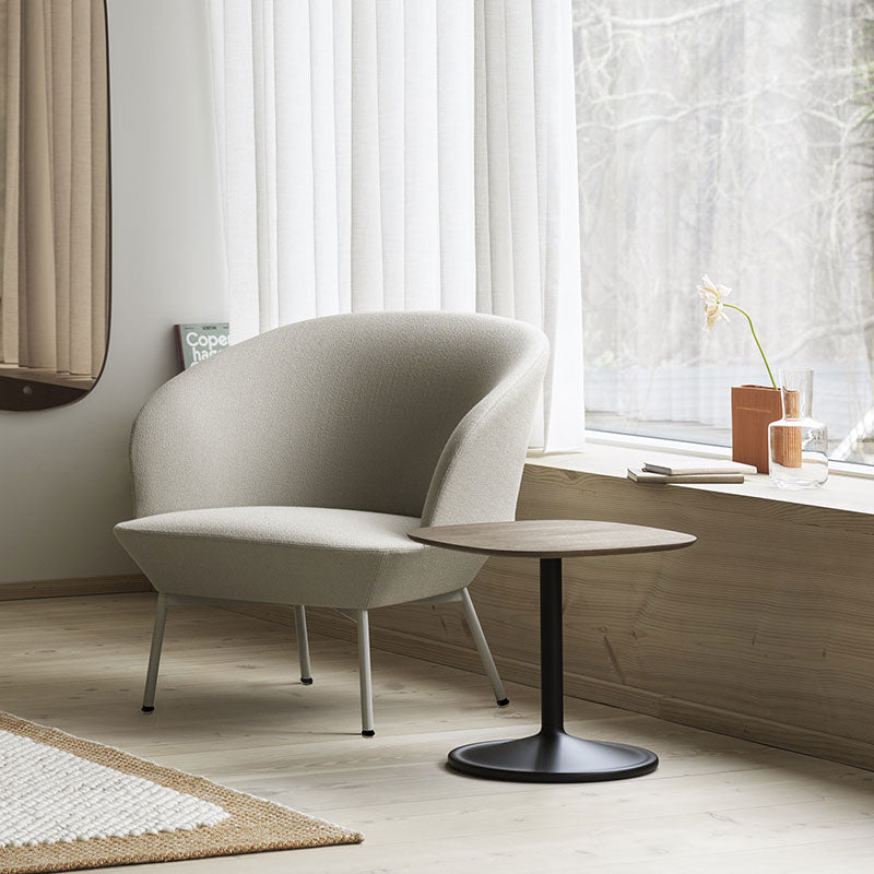 Oslo Lounge Chair - base tubolare