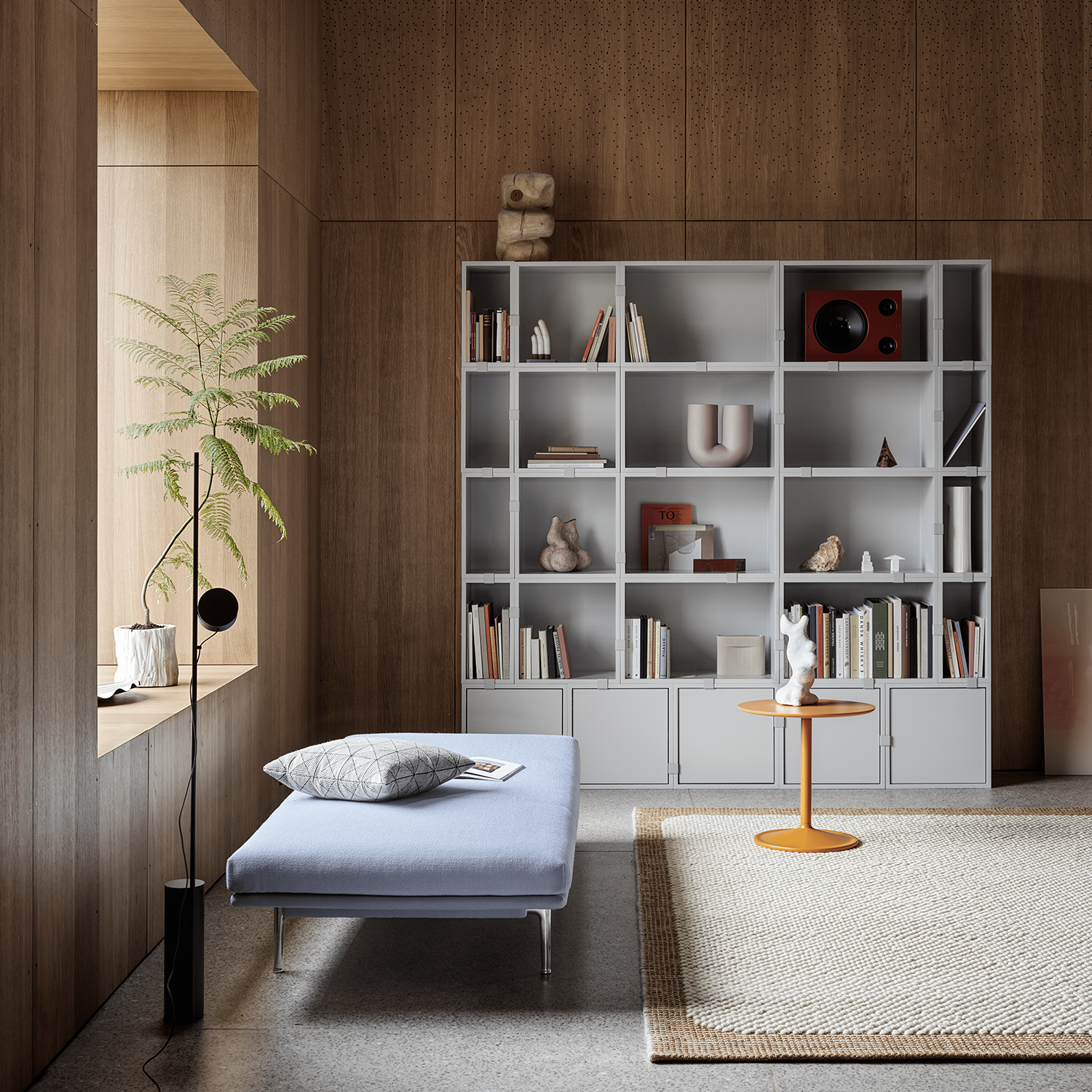 Stacked Storage System Bookcase Conf. 1