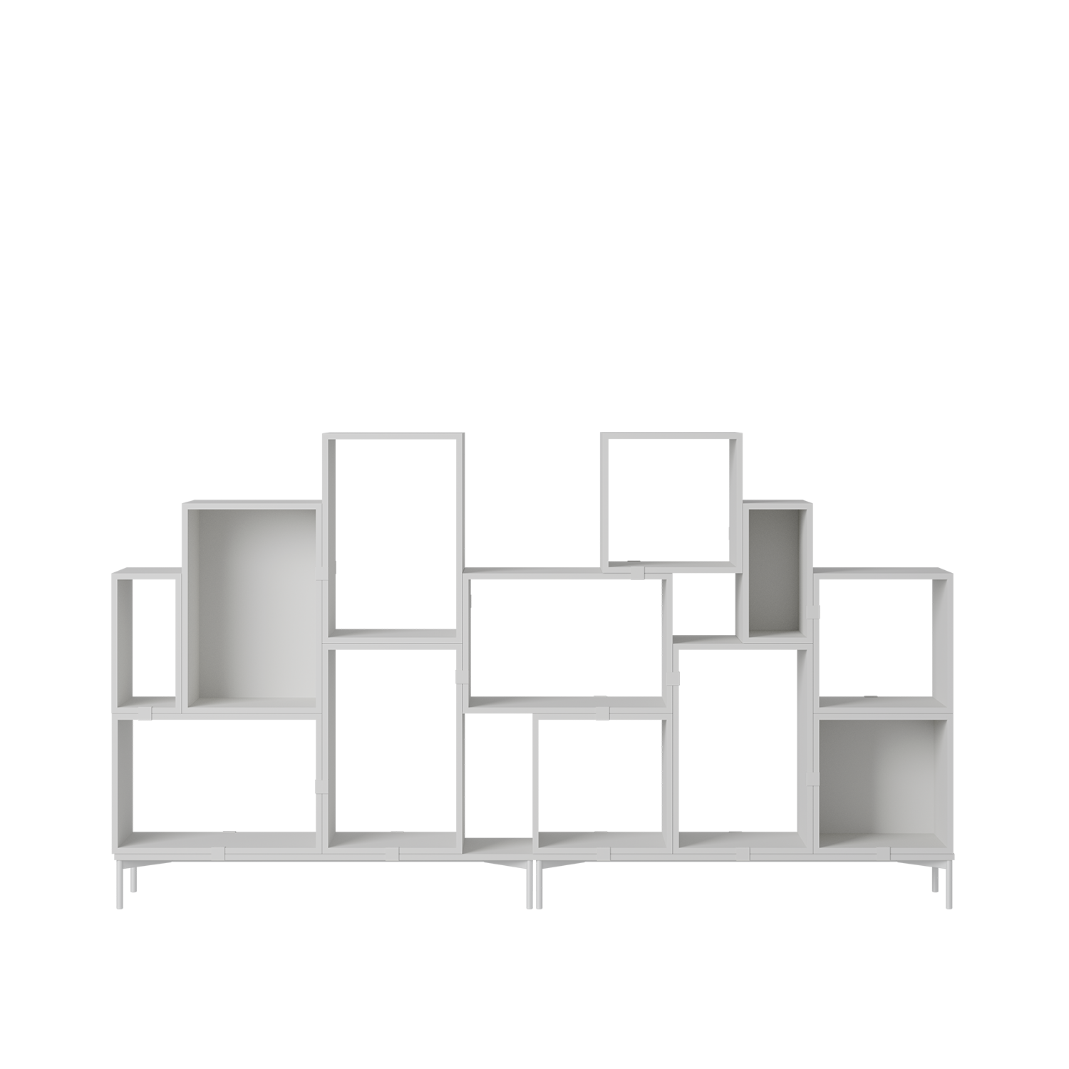 Stacked Storage System Bookcase Conf. 3