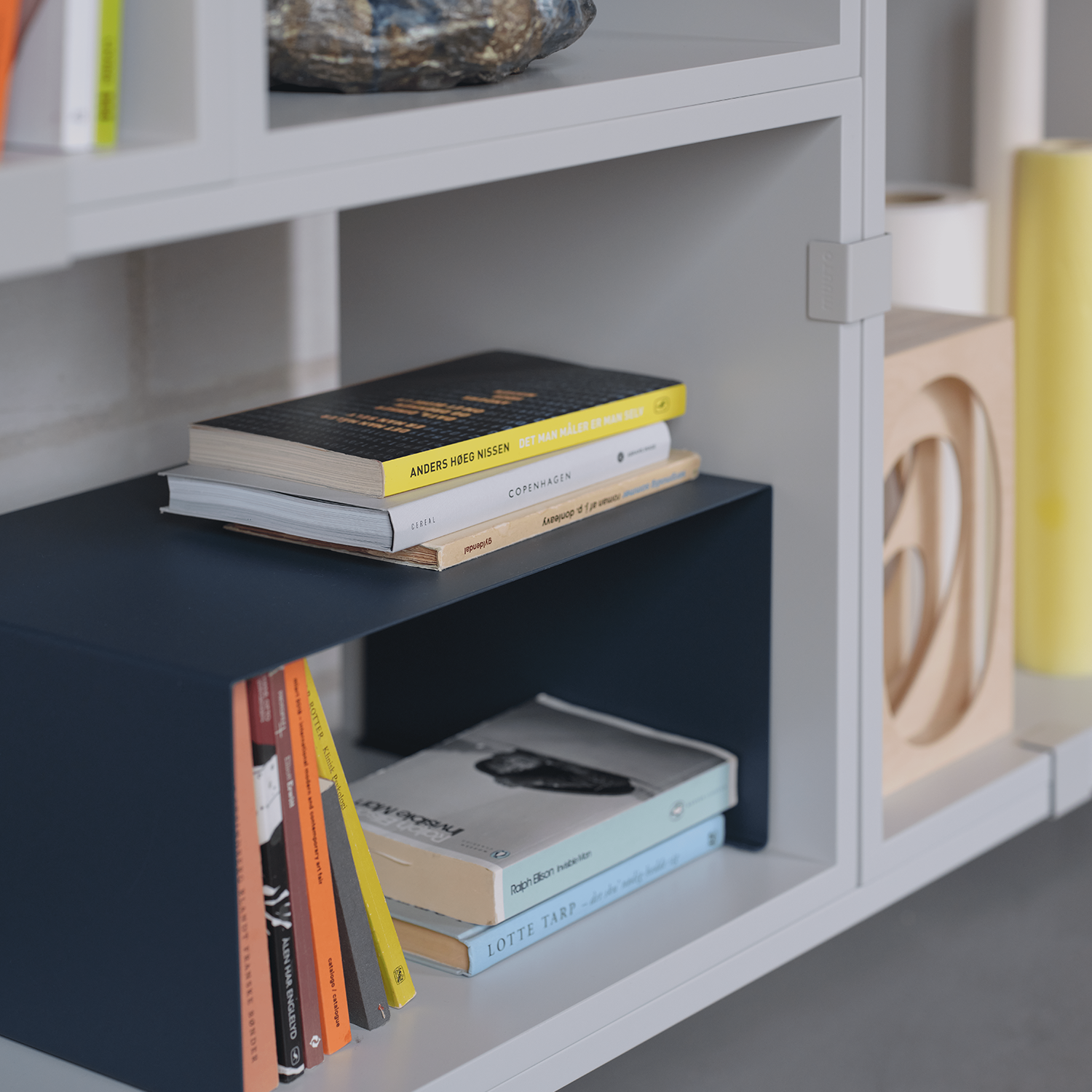 Stacked Storage System Bookcase Conf. 3