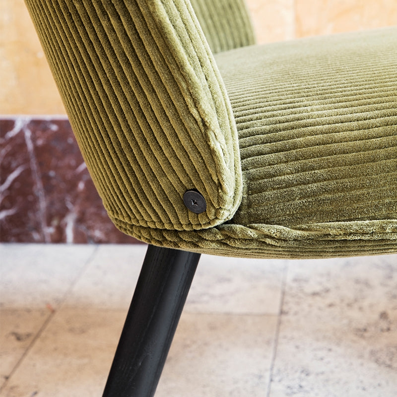 Ace Lounge Chair Rovere nero