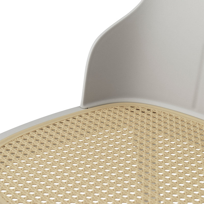 Allez - printed wicker seat