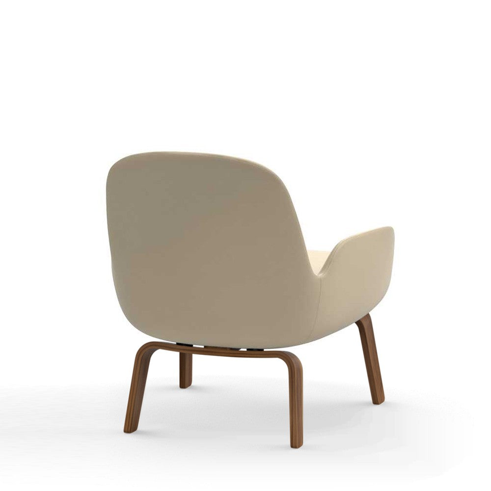 Era Lounge Chair Low Walnut