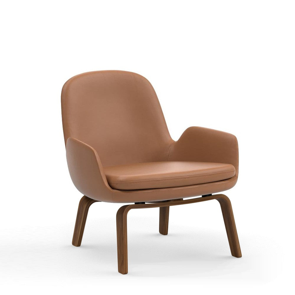 Era Lounge Chair Low Walnut