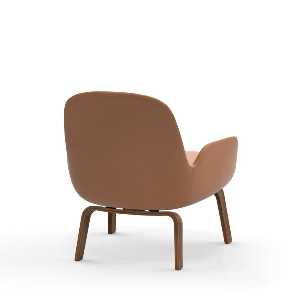 Era Lounge Chair Low Walnut