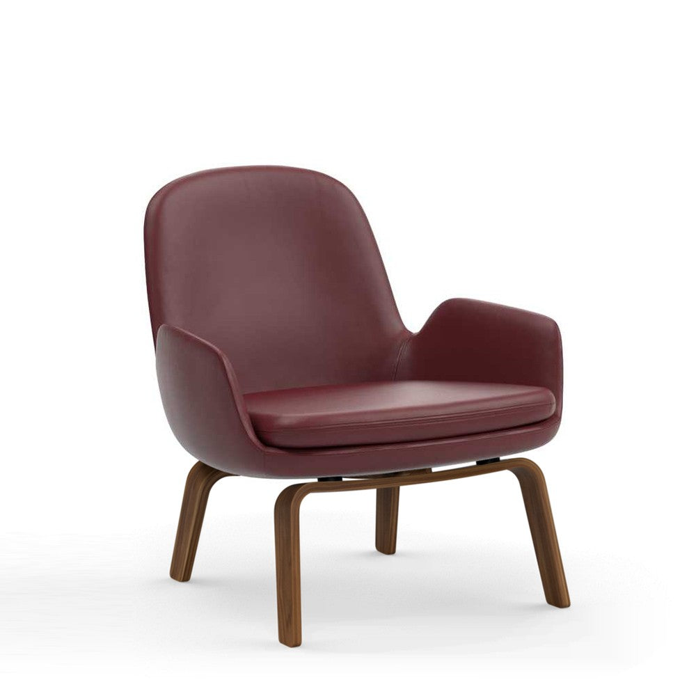 Era Lounge Chair Low Walnut
