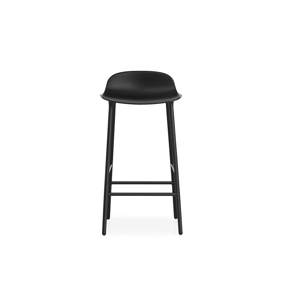 Form barstool H 65 - Acciaio