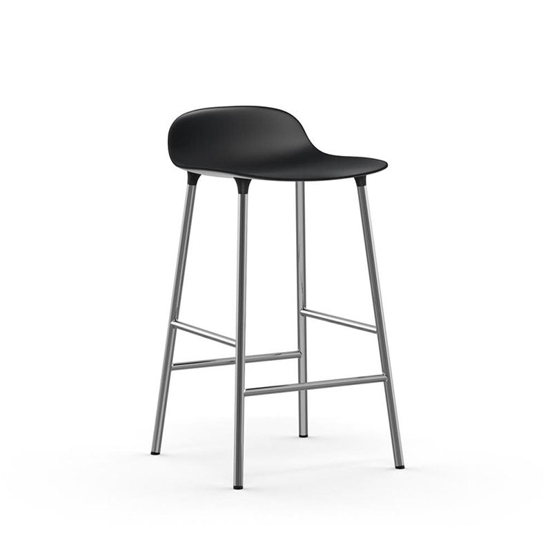 Form barstool H 65 - Acciaio