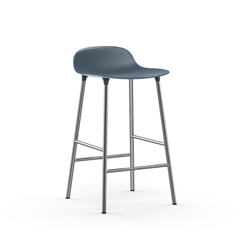 Form barstool H 65 - Acciaio