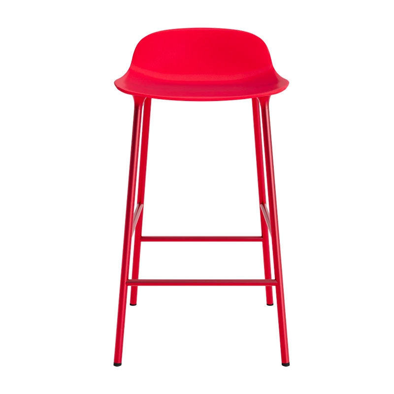 Form barstool H 65 - Acciaio