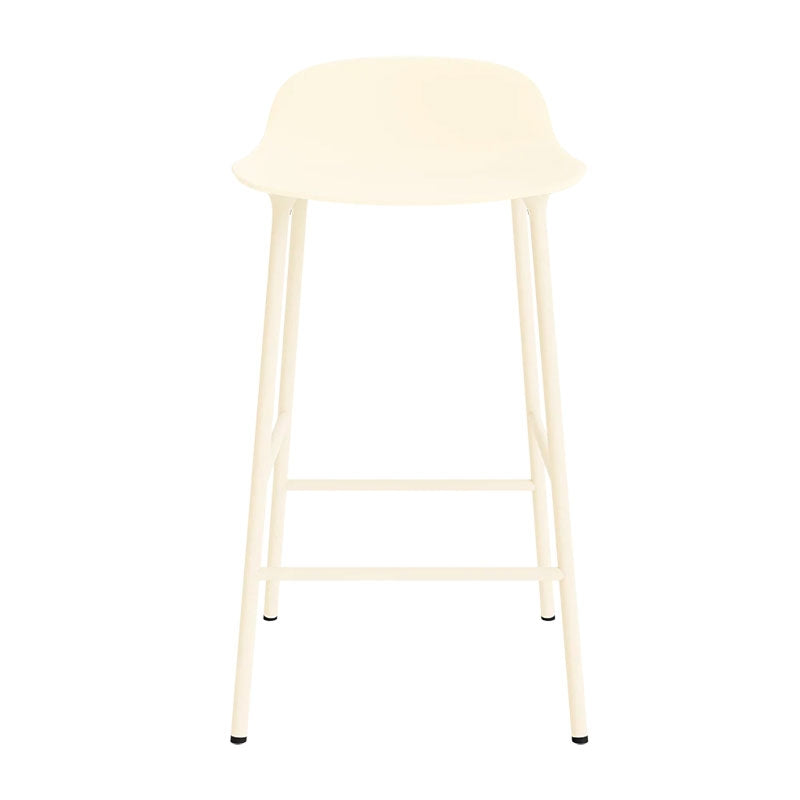 Form barstool H 65 - Acciaio