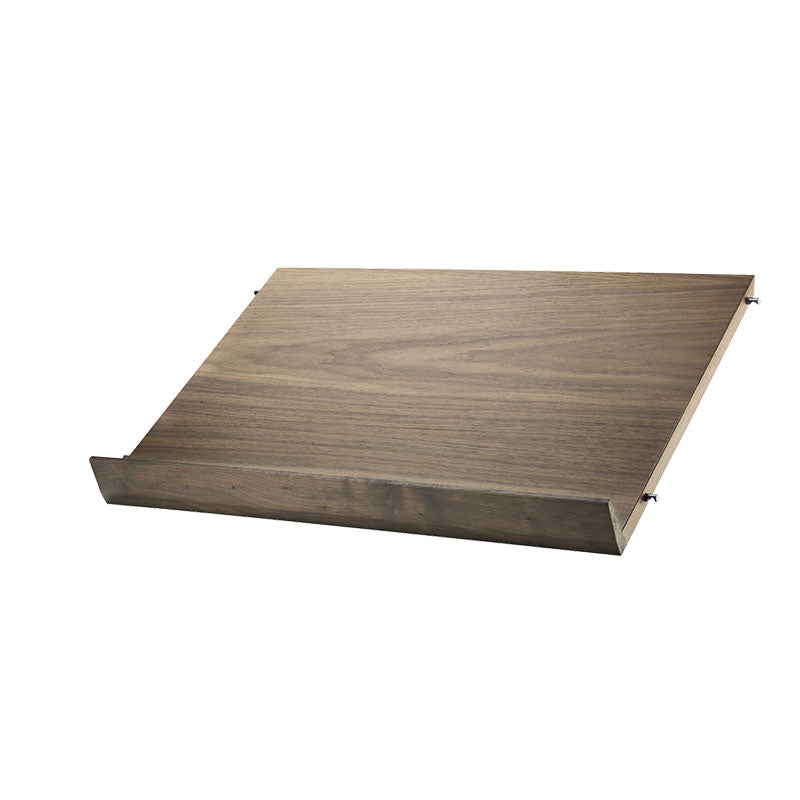 Magazine shelf wood