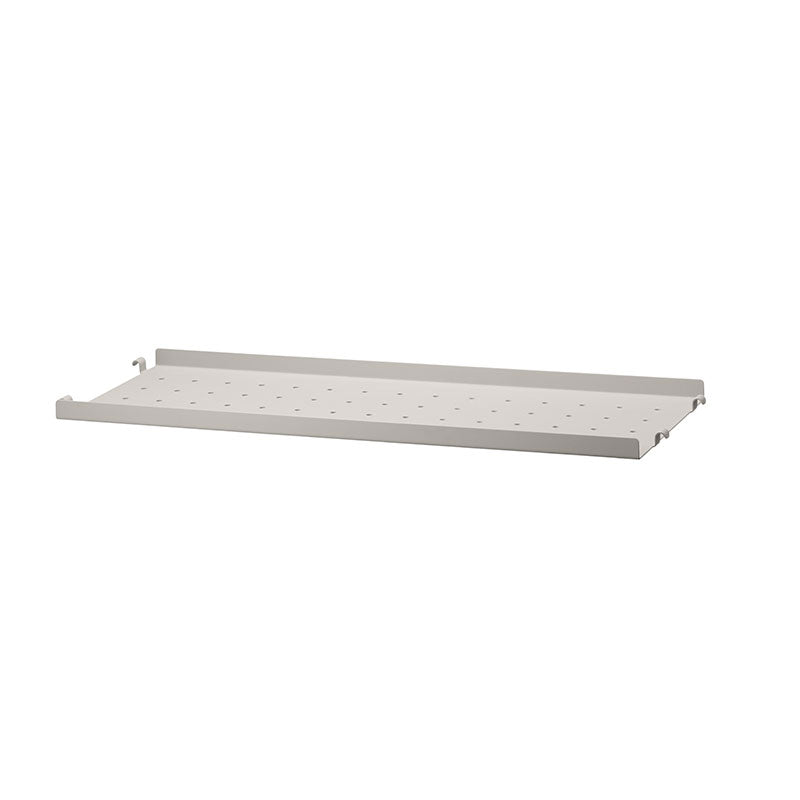 Metal Shelf with Low Edge