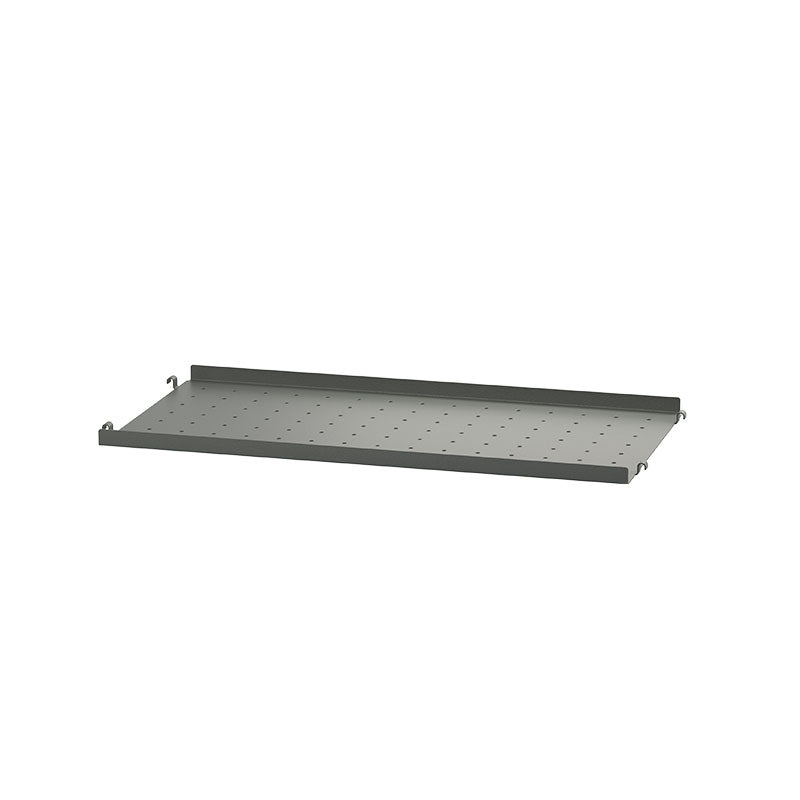 Metal Shelf with Low Edge