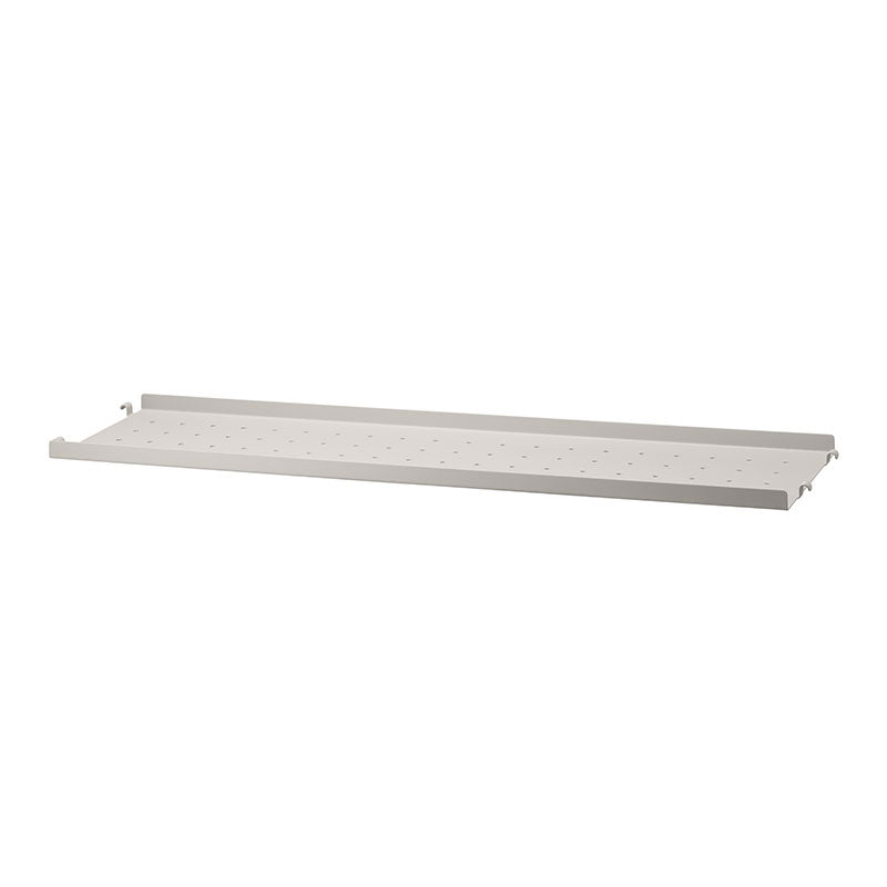 Metal Shelf with Low Edge