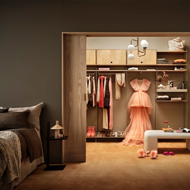 Cabinet with flip door