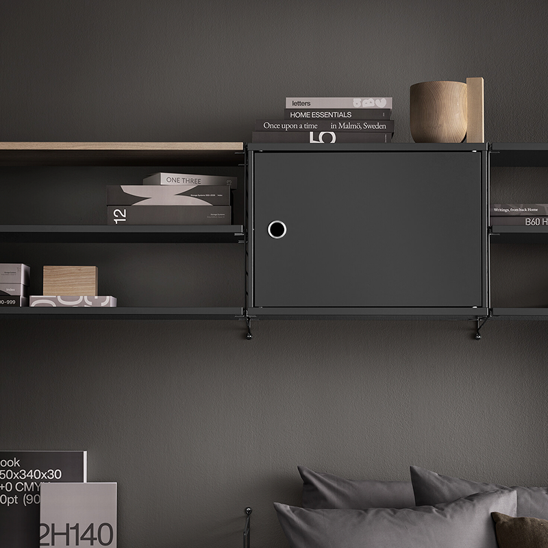 String Cabinet with Swing Door