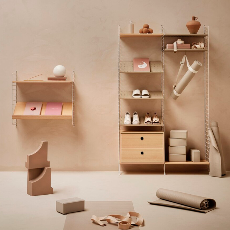 String Chest with Drawers