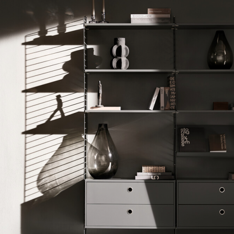 String Chest with Drawers