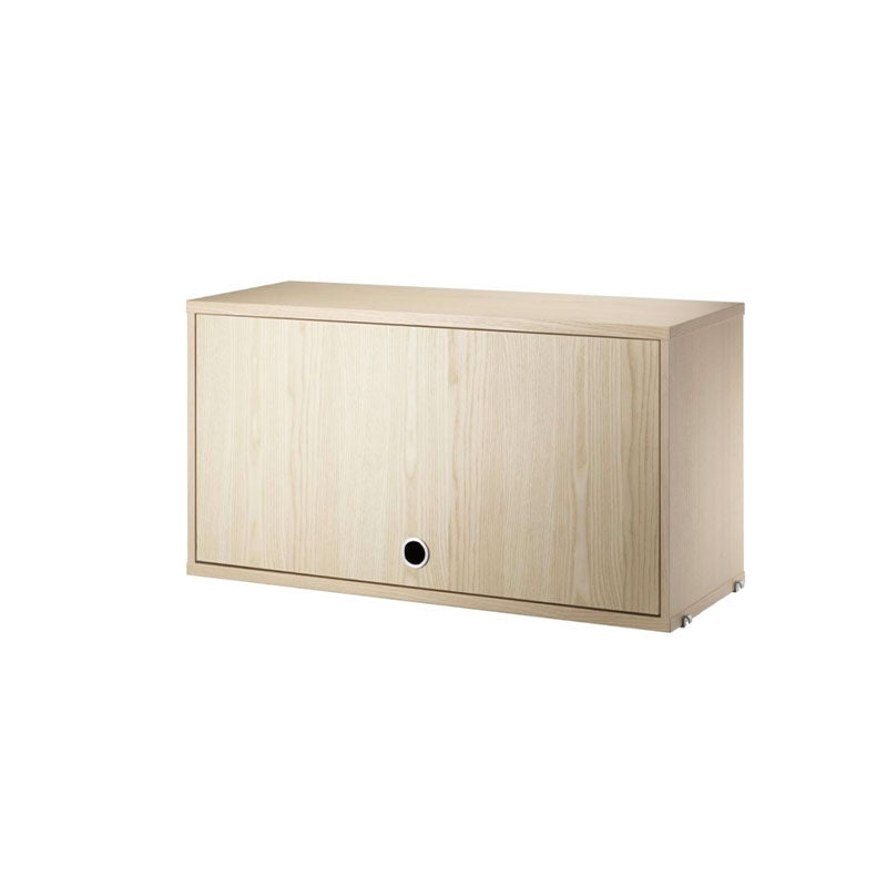 Cabinet with flip door