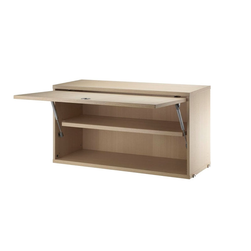 Cabinet with flip door